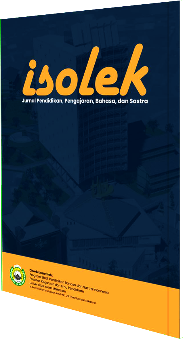 					View Vol. 3 No. 2 (2025): Isolek: Jurnal Pendidikan, Pengajaran, Bahasa, dan Sastra (September 2025) 
				